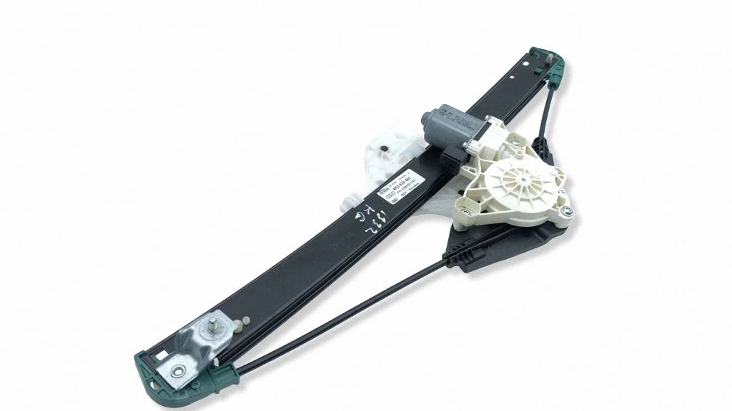 Rear door window regulator with motor 4K0839461
