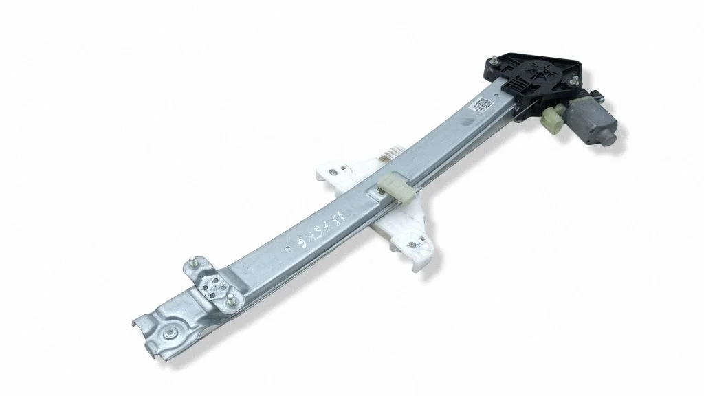 Rear door window regulator with motor 83450BE000