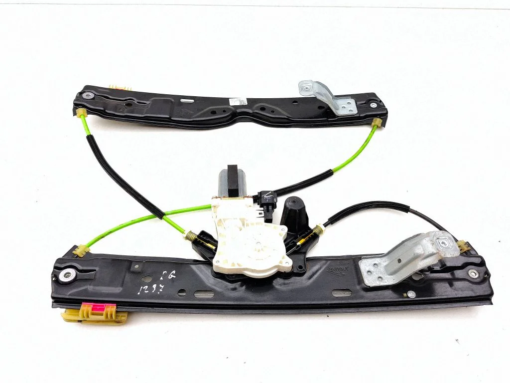 Rear door window regulator with motor c39858100