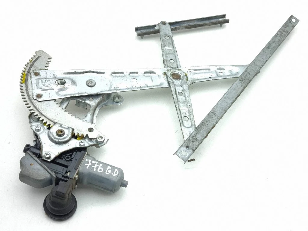 Rear door window regulator with motor 827504GA0A
