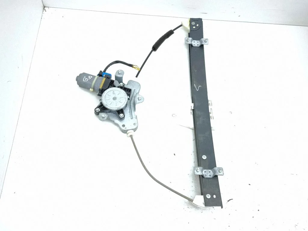 Rear door window regulator with motor 25937970