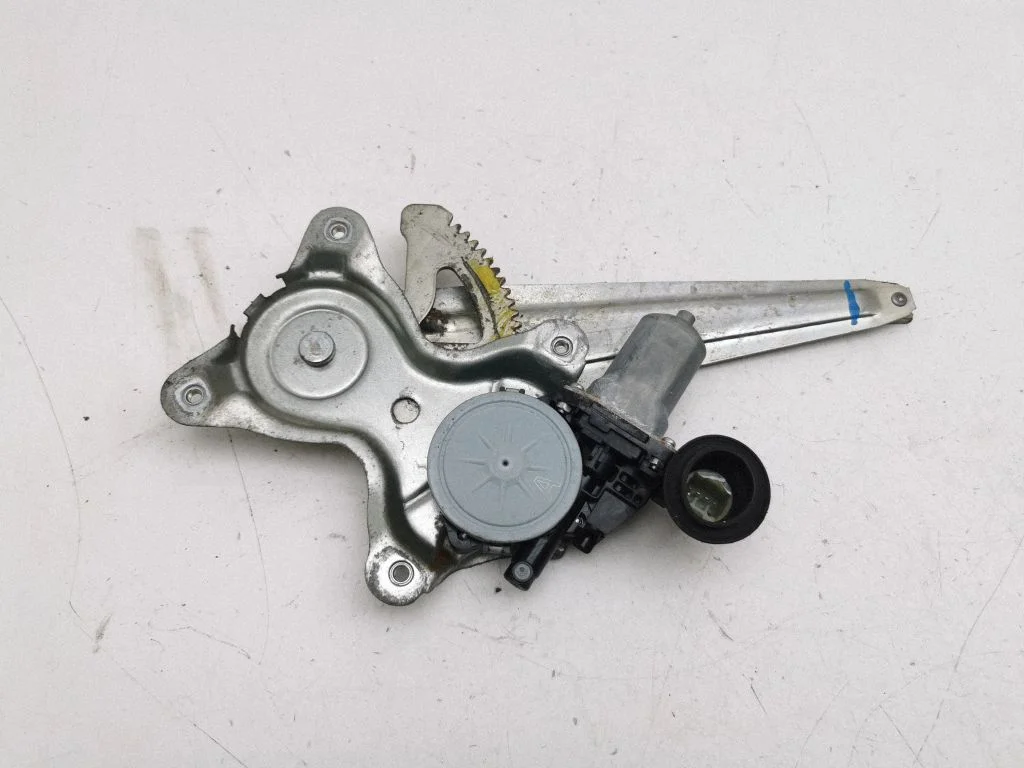 Rear door window regulator with motor 857058010