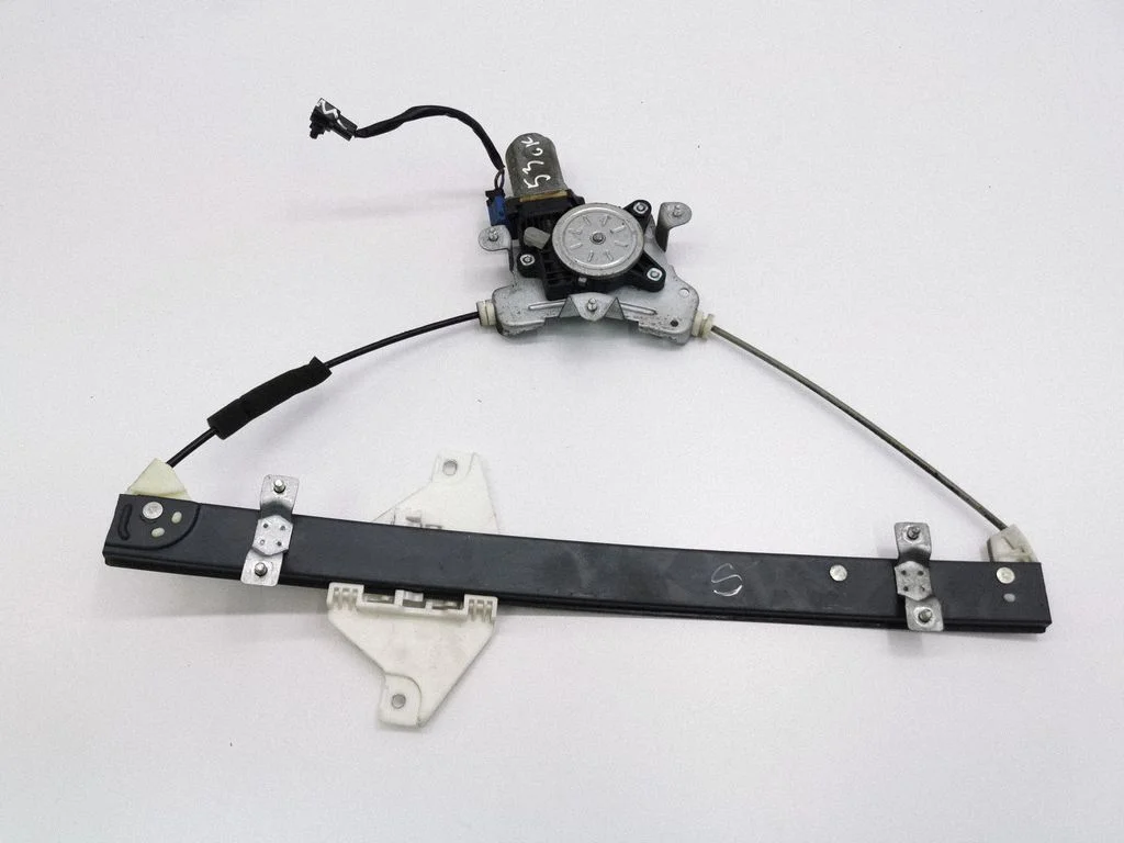 Rear door window regulator with motor 96627081