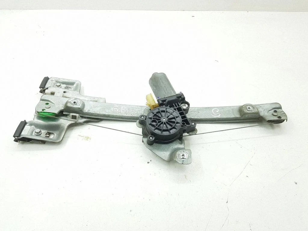 Rear door window regulator with motor 39734B