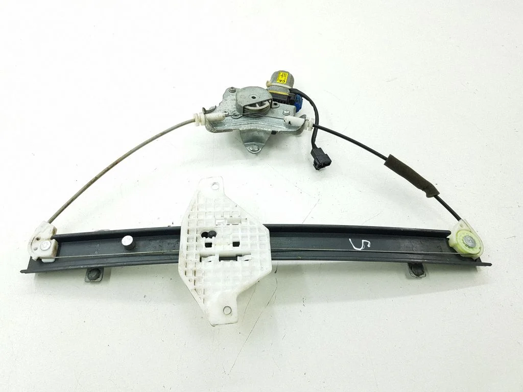 Rear door window regulator with motor 25937971