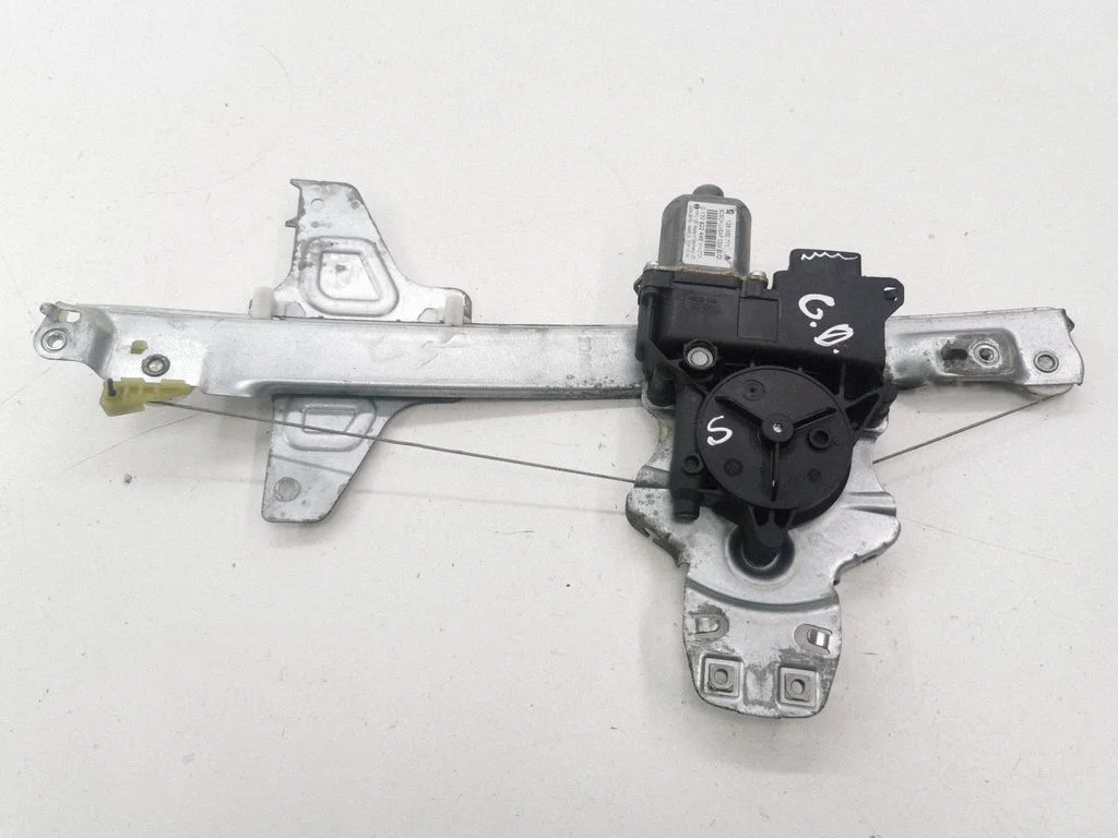 Rear door window regulator with motor 0130822446