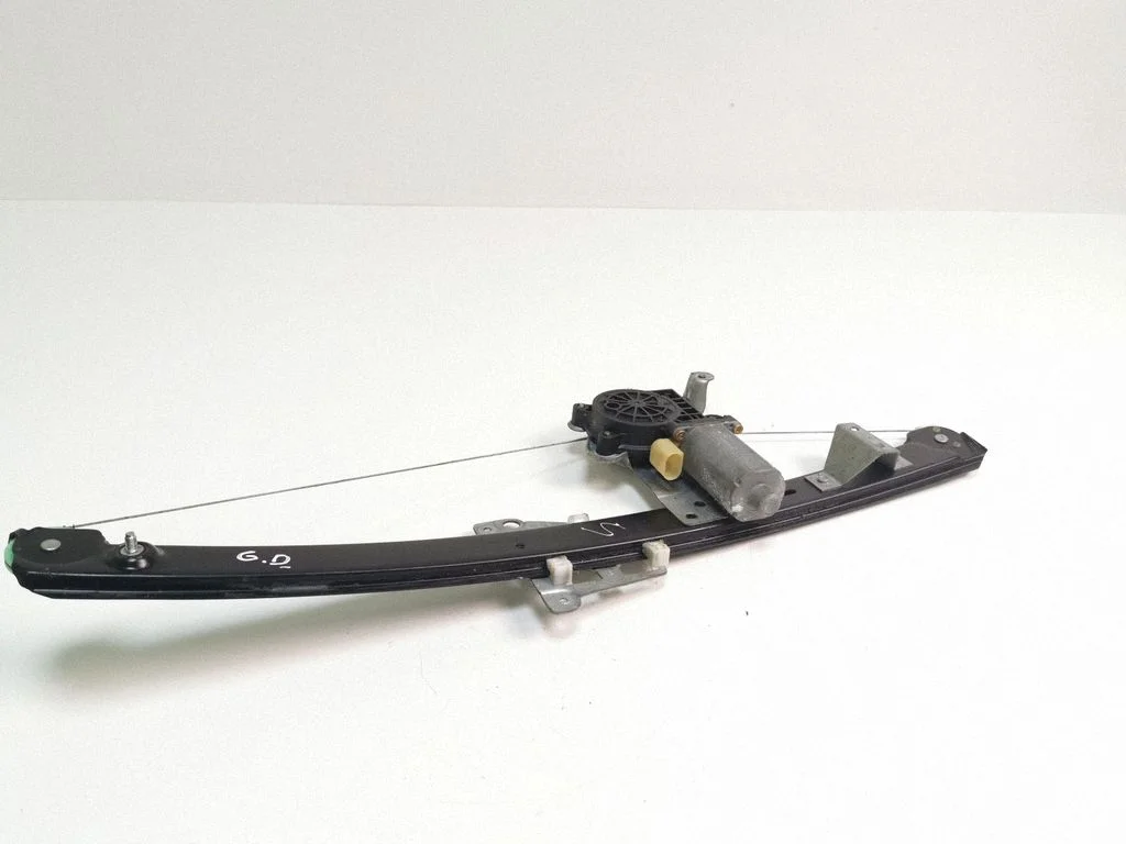 Rear door window regulator with motor 119970XXX