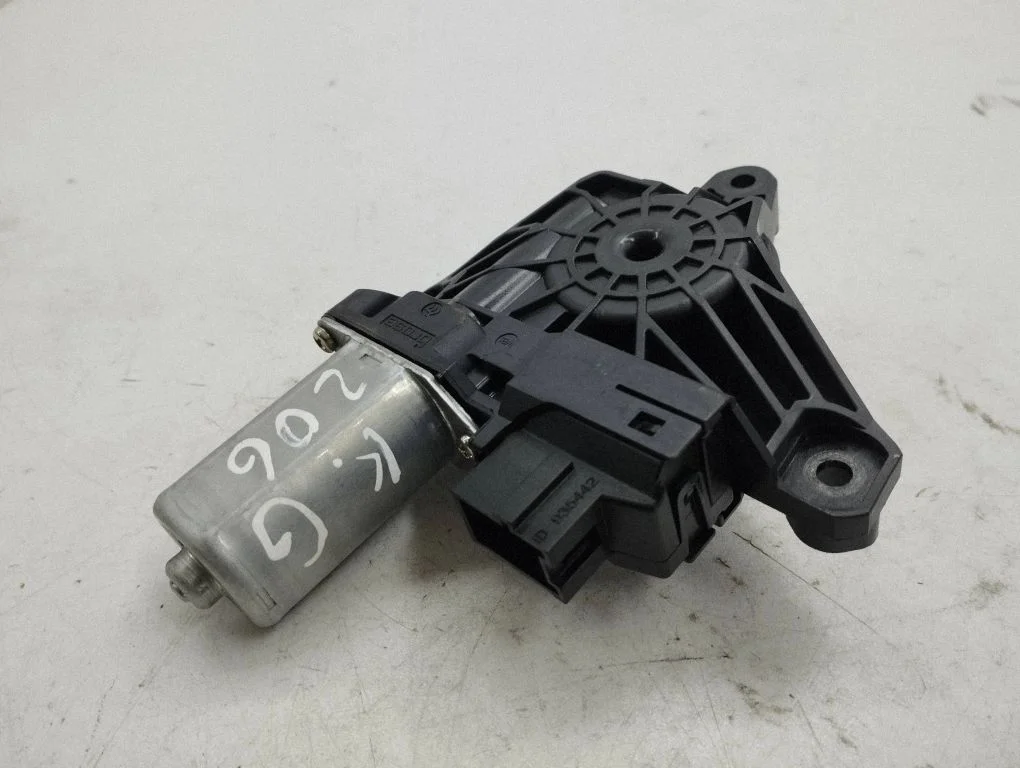 Rear door window regulator motor – left