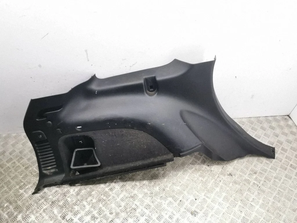 Trunk/boot lower side trim panel – left