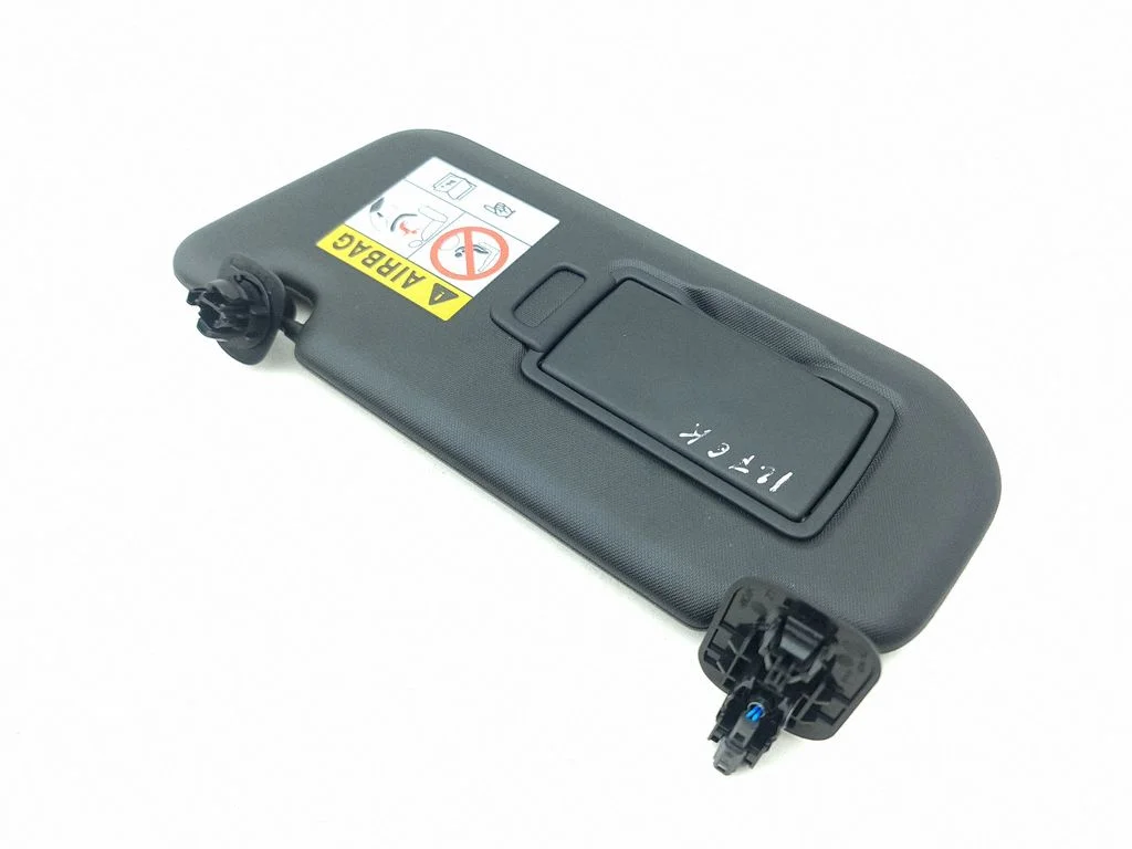Sun visor – left
