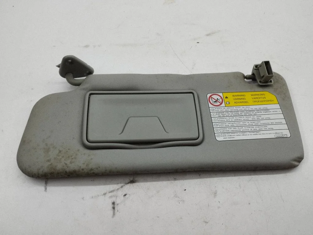 Sun visor – left