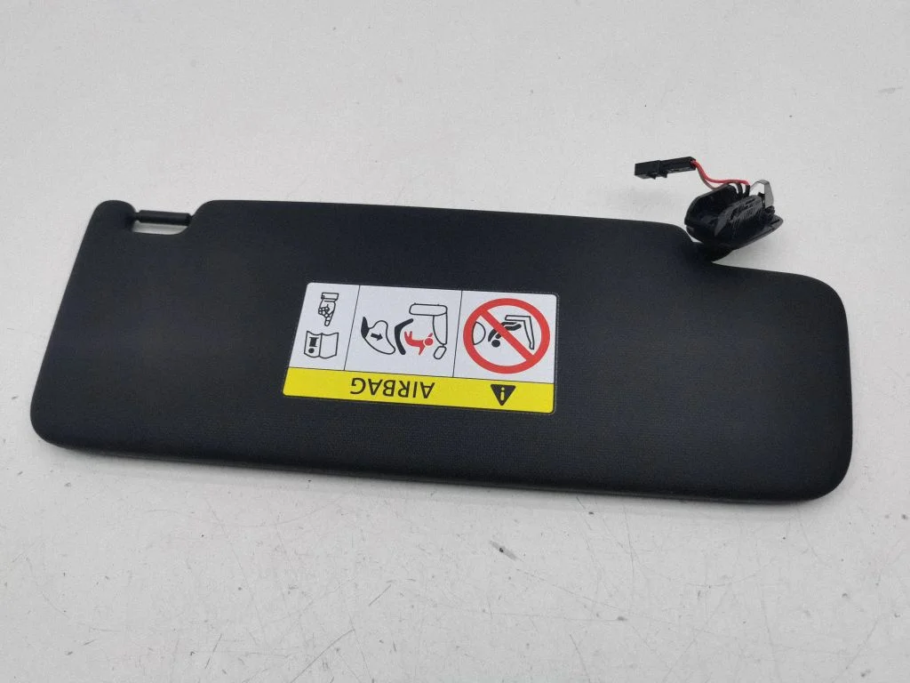 Sun visor – left