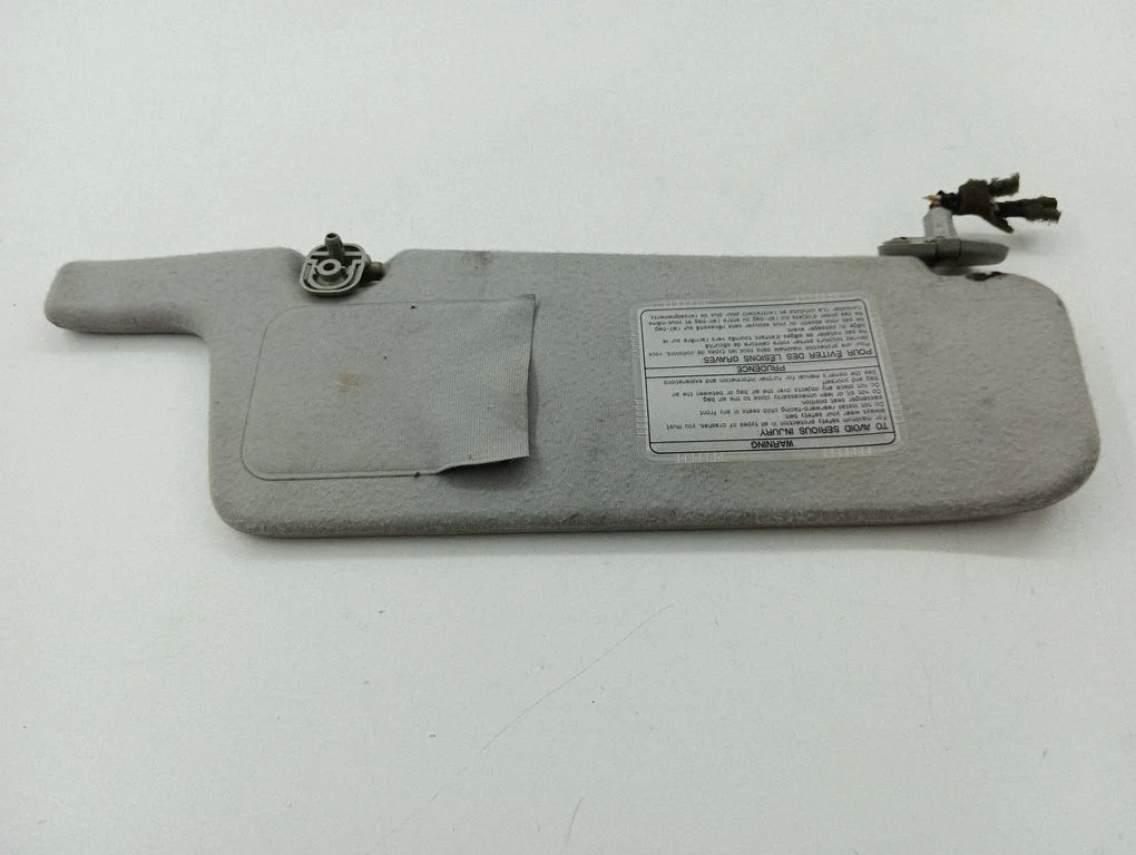 Sun visor – left