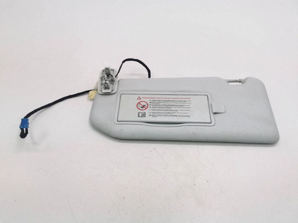 Sun visor – left