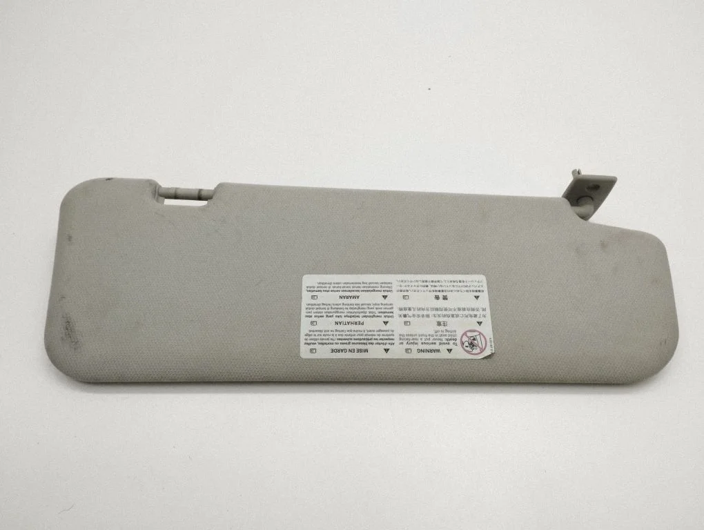 Sun visor – left