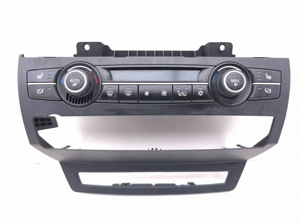 Gaisa kondicioniera/klimata/sildītāja vadības bloks (salonā) – BMW X5 E70 (2006-2013)