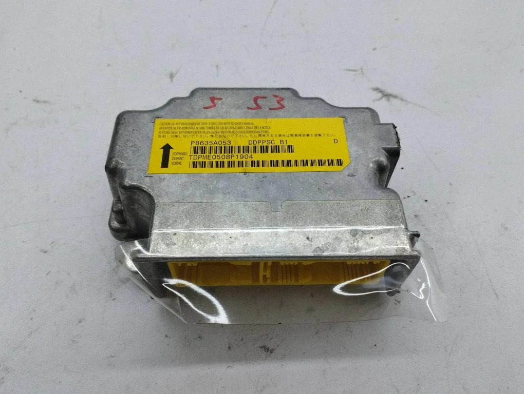 Airbag control unit/module P8635A053
