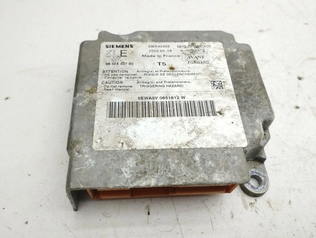 Airbag control unit/module 9645840780