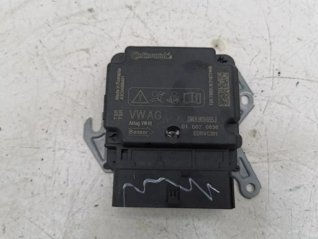 Airbag control unit/module 5WA959655J