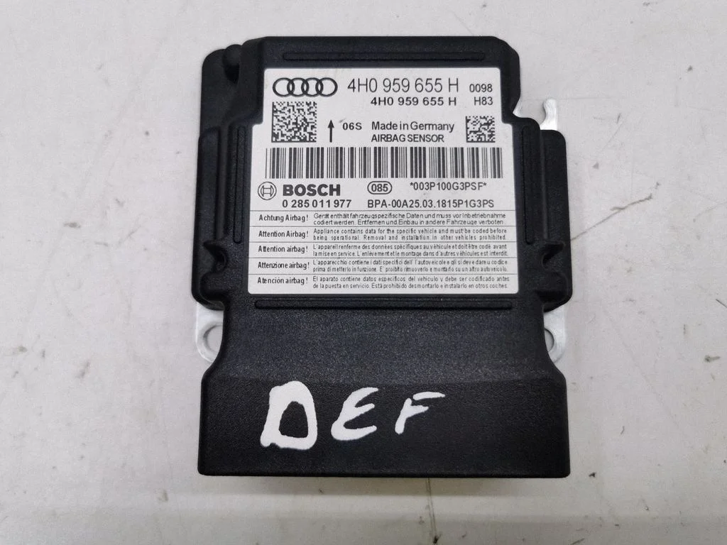 Drošības spilvenu vadības bloks – Audi A6 S6 C7 4G (2011-2018)