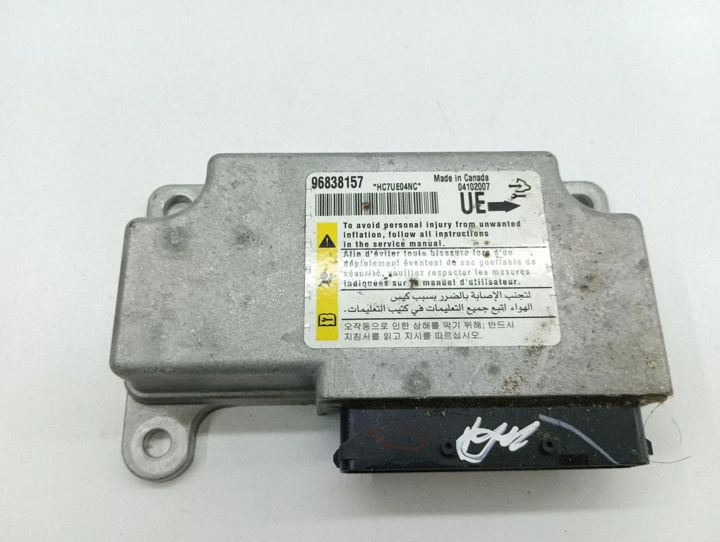 Airbag control unit/module 96838157