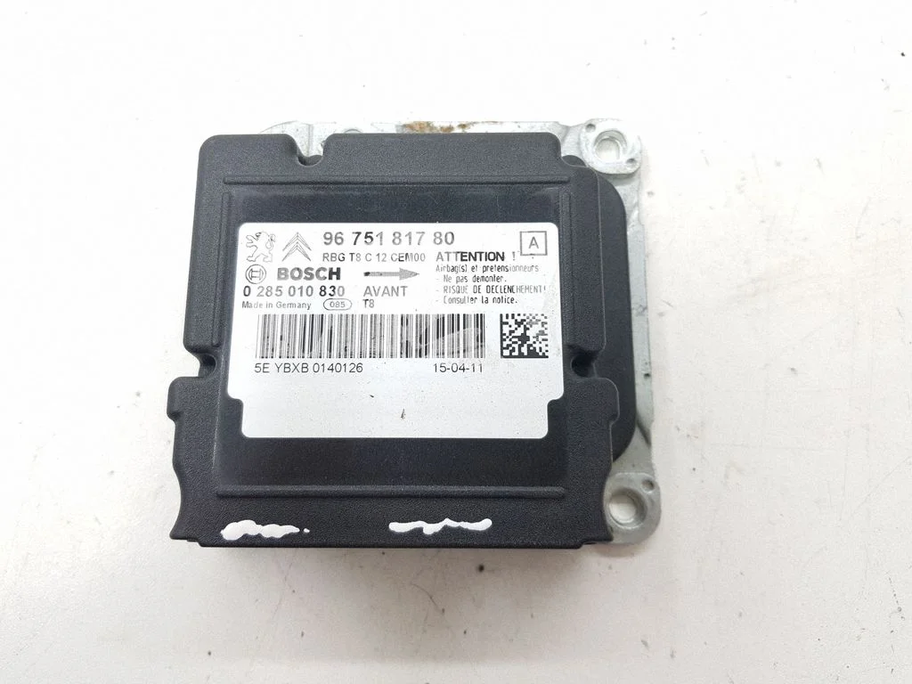 Airbag control unit/module 9675181780