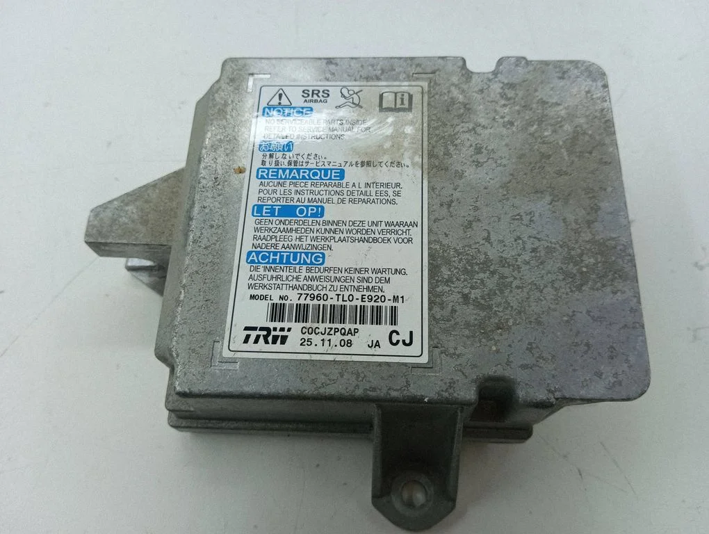 Airbag control unit/module 77960TL0E920M1