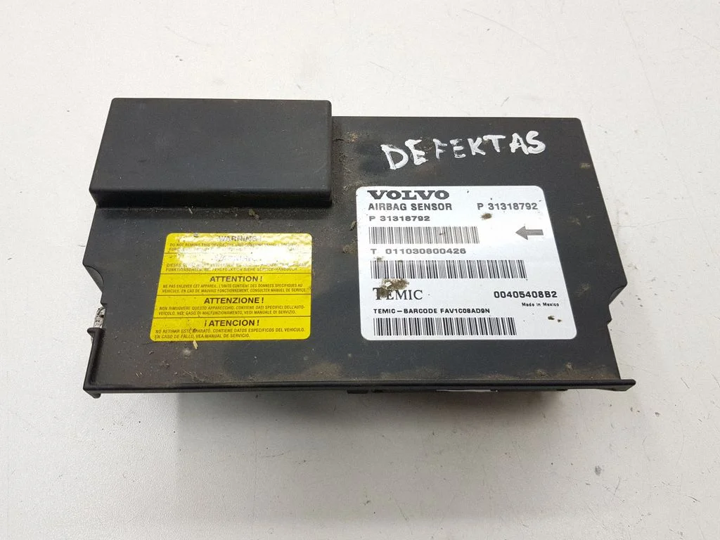 Airbag control unit/module 31318792