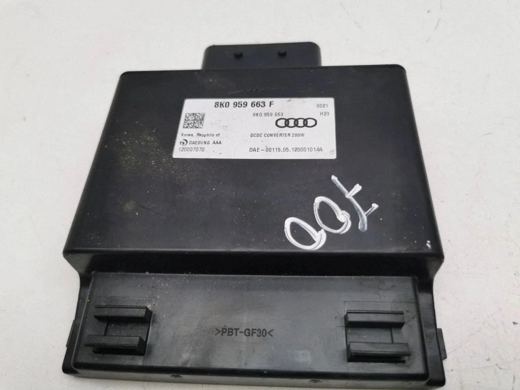 Other control units/modules 8K0959663F