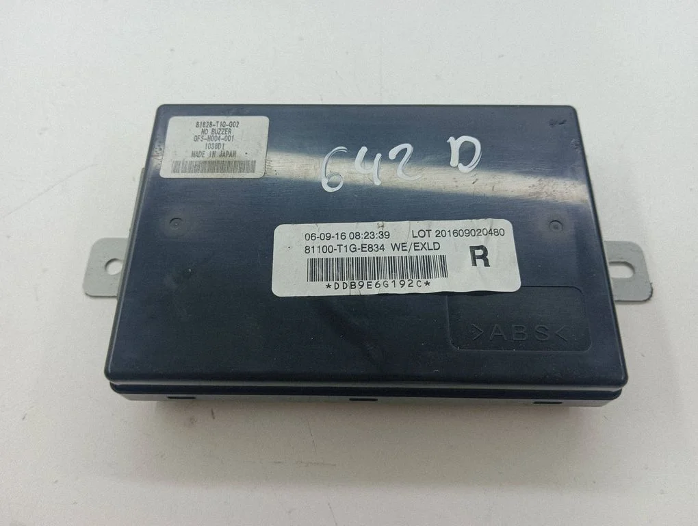 Other control units/modules 81100T1GE834