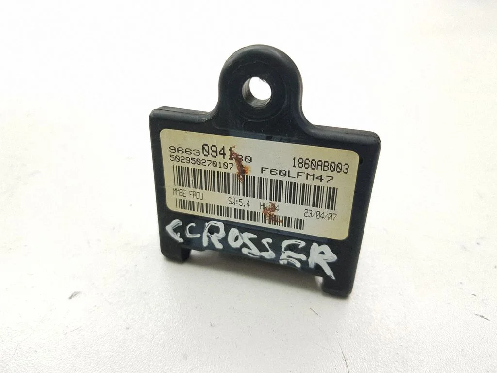 Other control units/modules 9663094180