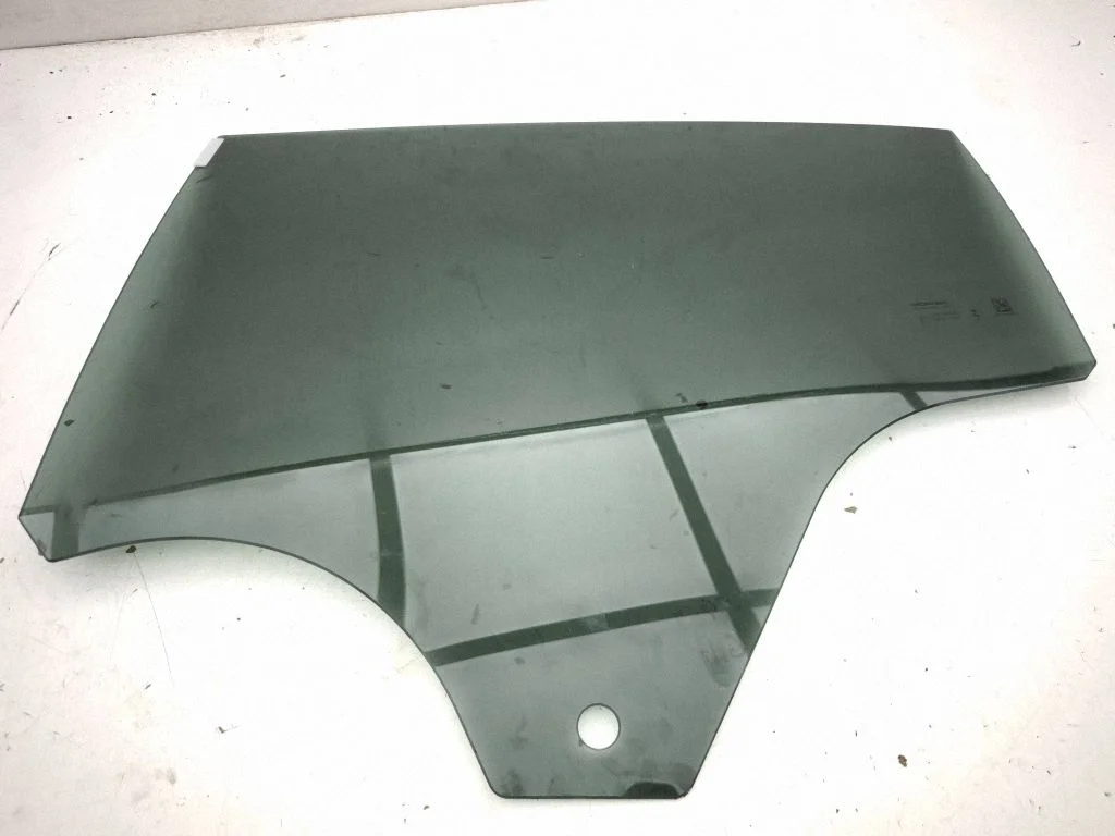 Rear door window glass – left