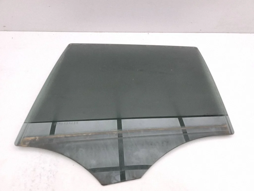 Rear door window glass – left