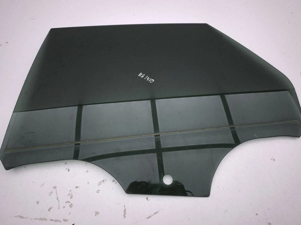 Rear door window glass – left