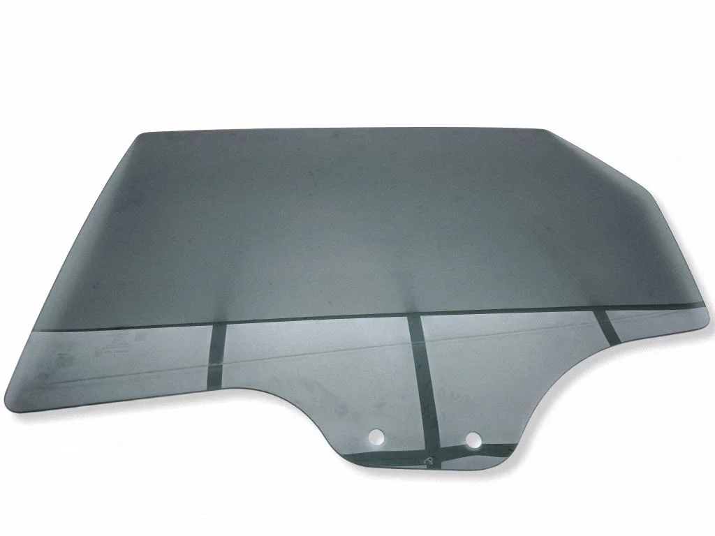 Rear door window glass – left