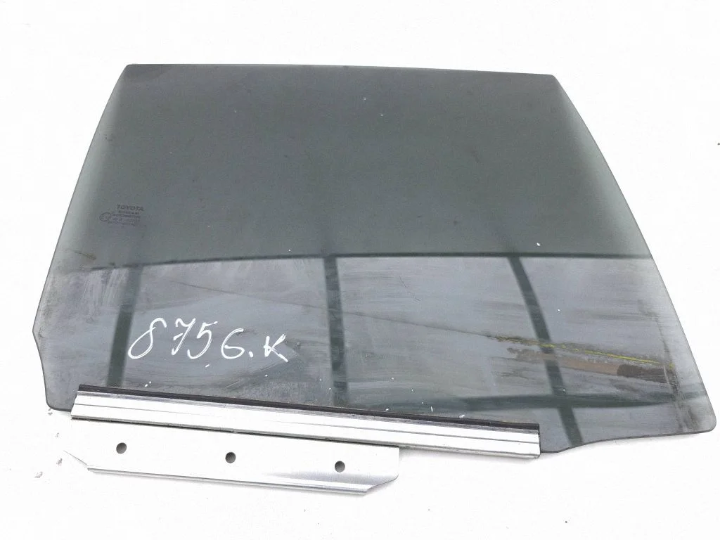 Rear door window glass – left