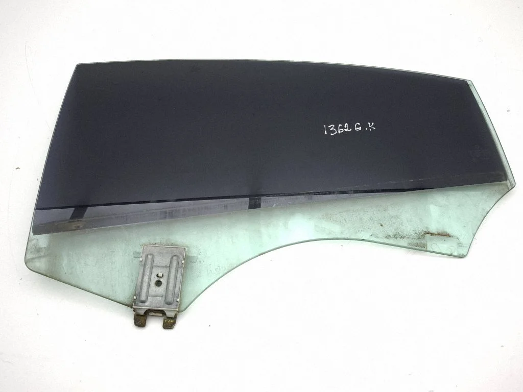 Rear door window glass – left