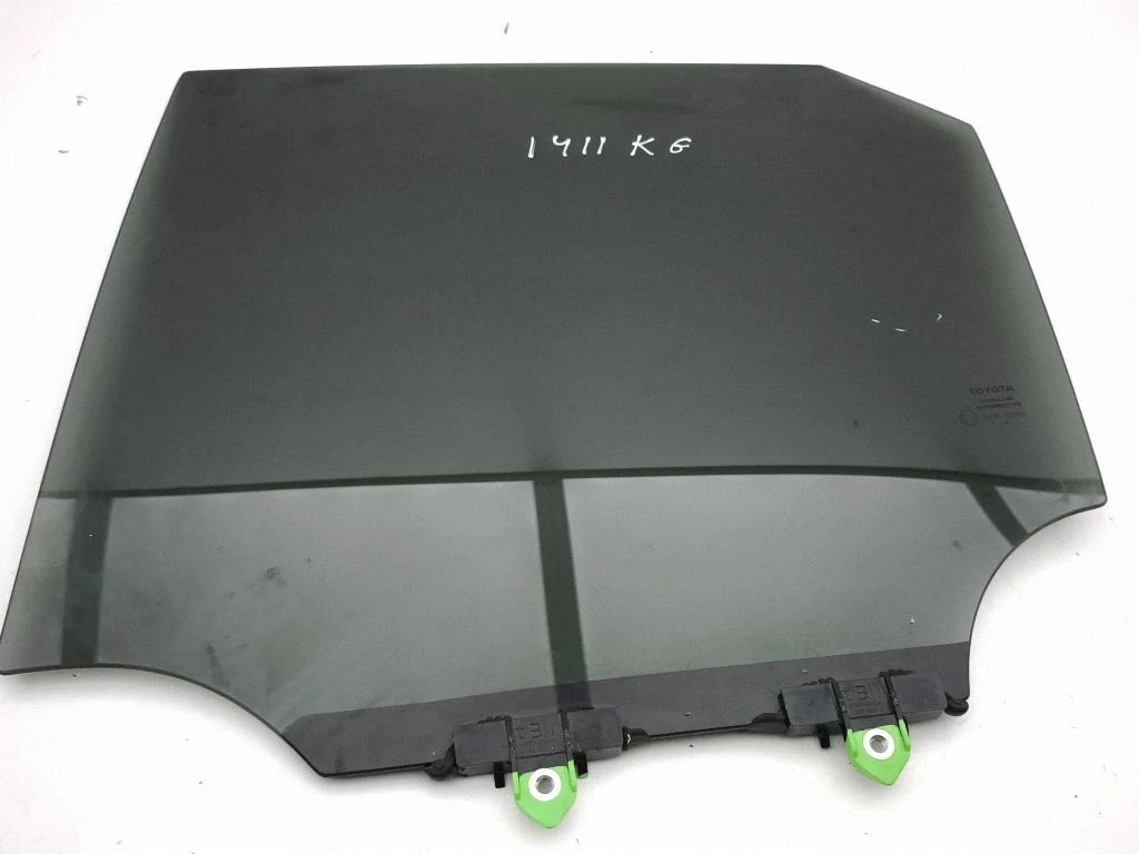 Rear door window glass – left