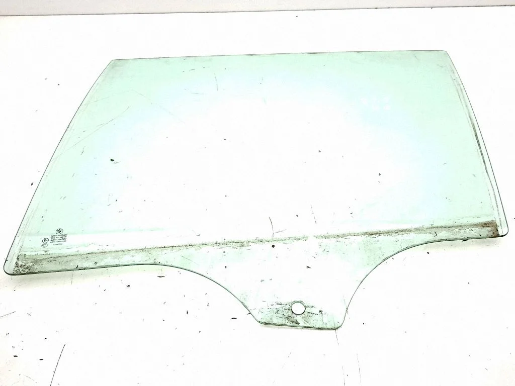 Rear door window glass – left