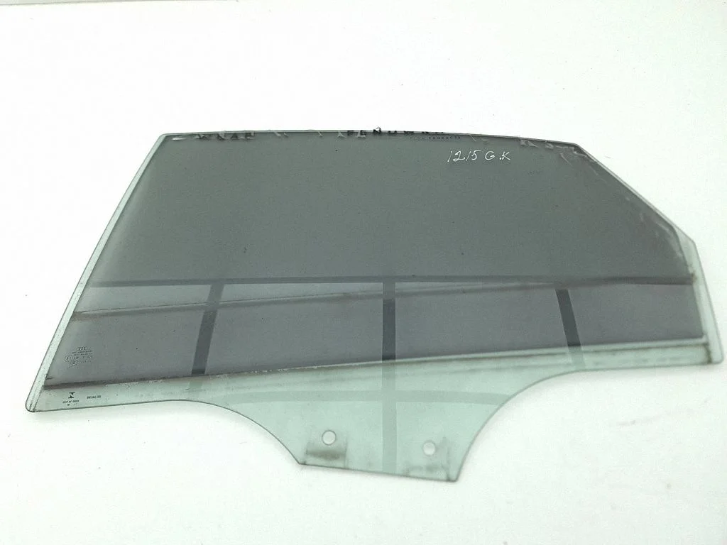Rear door window glass – left
