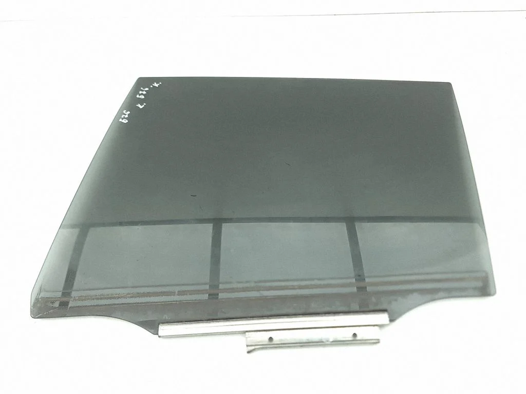 Rear door window glass – left
