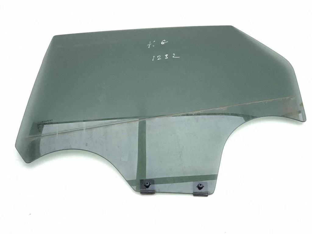 Rear door window glass – left