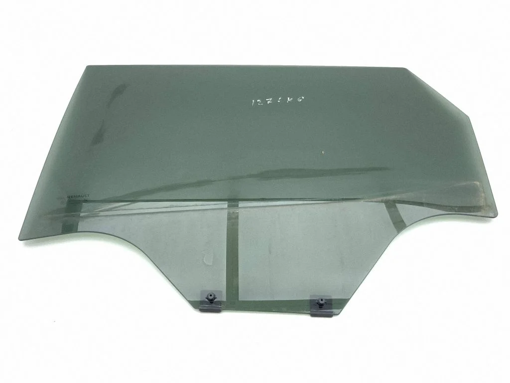 Rear door window glass – left