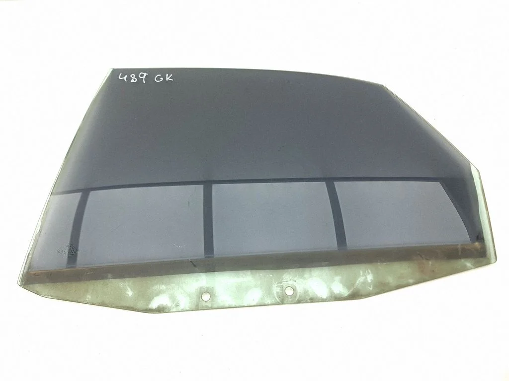 Rear door window glass – left
