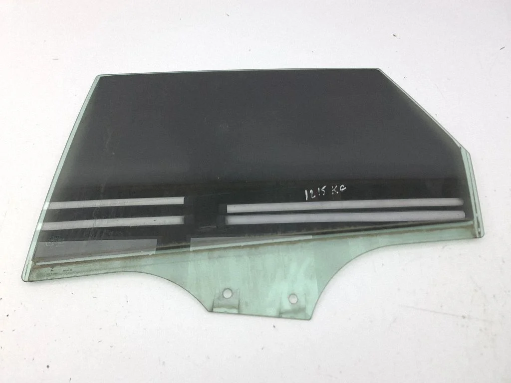 Rear door window glass – left