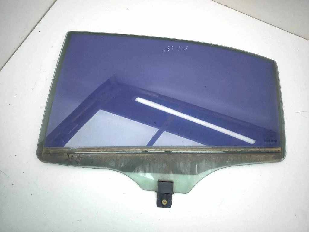 Rear door window glass – left