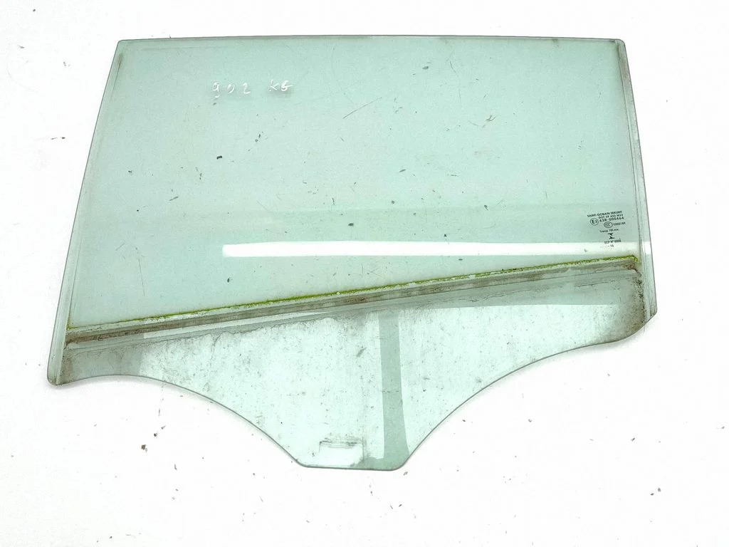 Rear door window glass – left