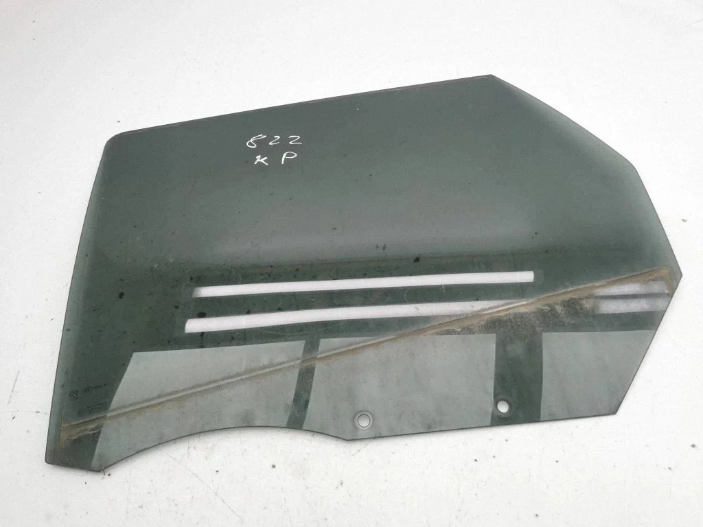 Rear door window glass – left