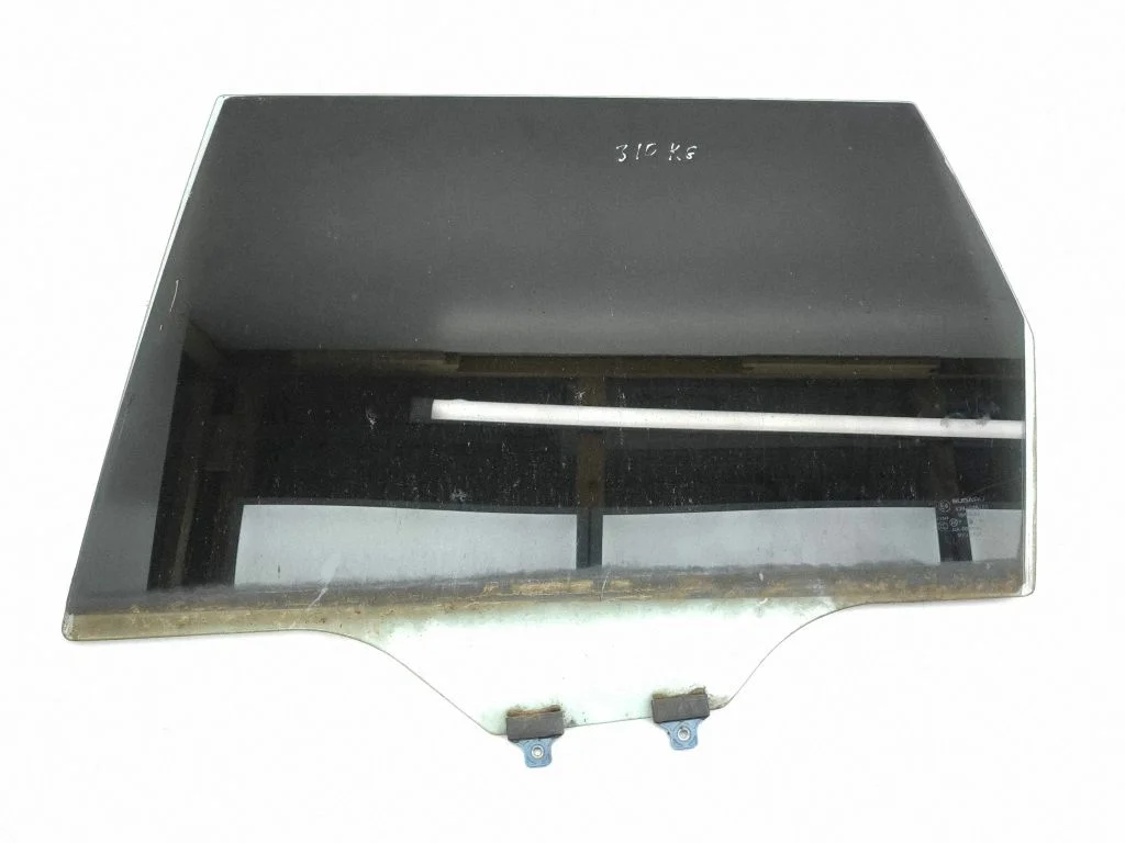 Rear door window glass – left