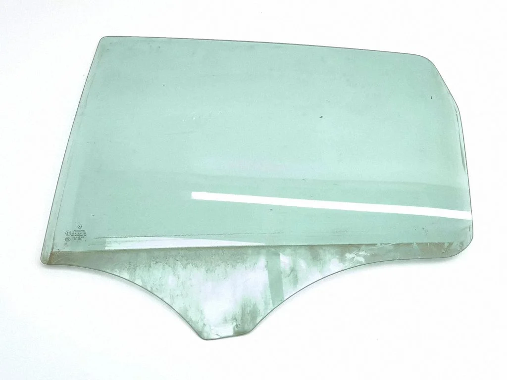 Rear door window glass – left